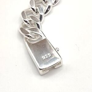 925 Silver 10 mm Thick Necklace Miami Cuban Style Valentines Birthday Gift New